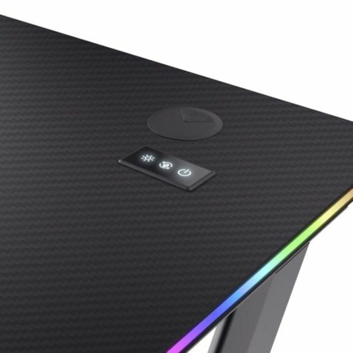 Escritorio Trust GXT 709 LUMINUS Negro 120 x 74 x 60 cm 2