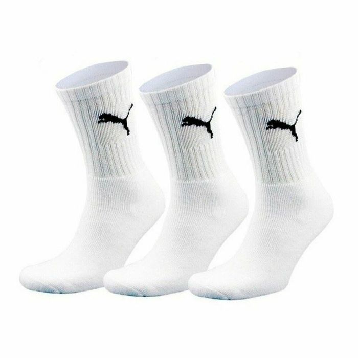 Calcetines Deportivos Puma Sport 3P Blanco