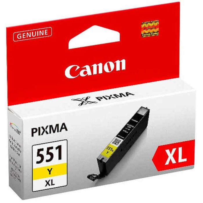 Cartucho Inkjet Canon Cli-551Xl Pixma Mg-5450/6350, Ip-7250 Amarillo (6446B001)