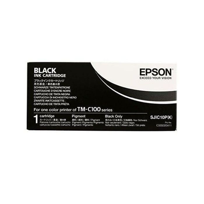 Epson Tm-c100 tm-c100 asf cartucho de tinta negro - sjic10p