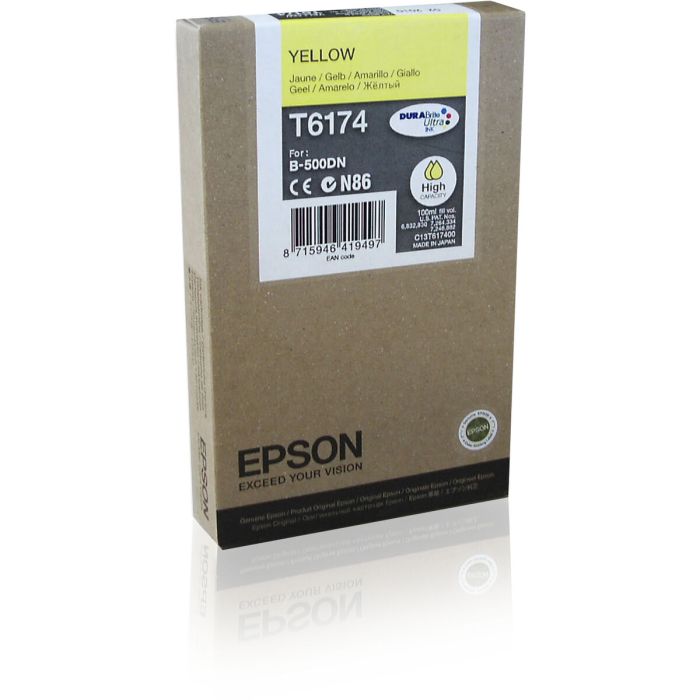 Cartucho de Tinta Original Epson C13T617400 Amarillo Negro