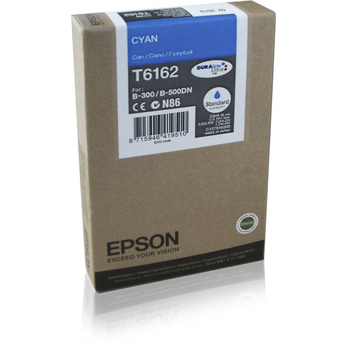 Cartucho de Tinta Original Epson C13T616200 Cian