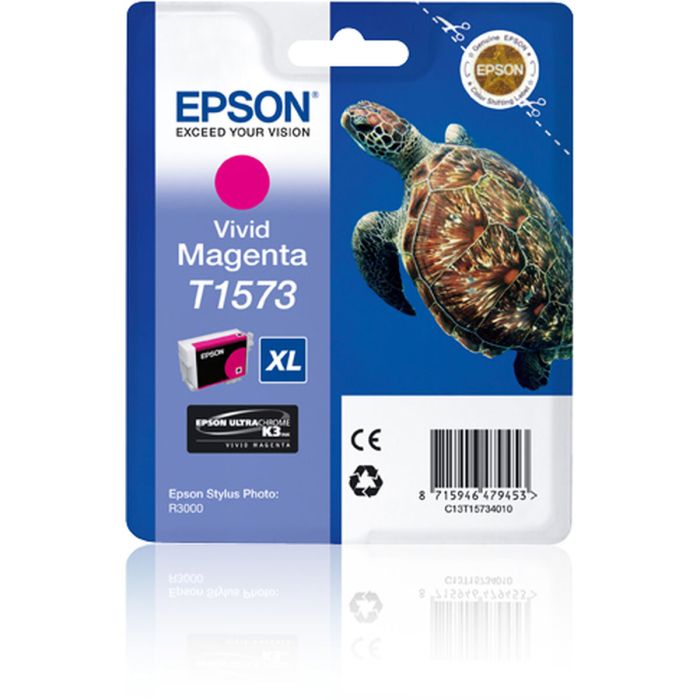 Cartucho de Tinta Original Epson C13T15734010 Magenta