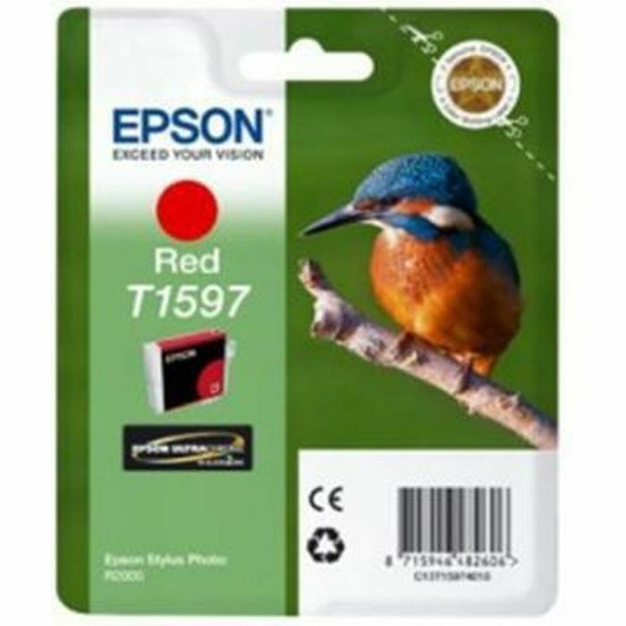 Cartucho de Tinta Original Epson Cartucho T1597 rojo Rojo