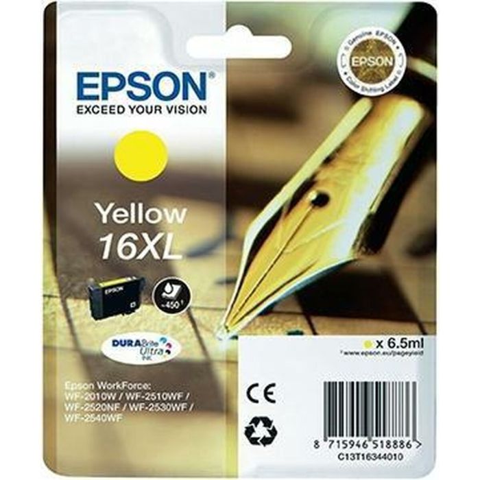 Epson Tinta Amarillo Durabrite Ultra Ink - Nº16XL