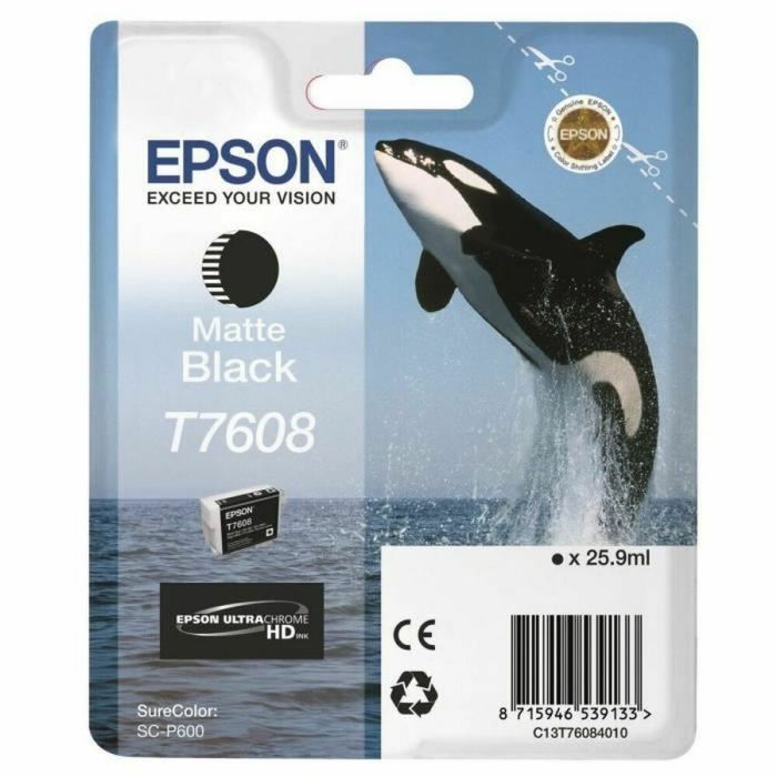 Epson Surecolor Sc P600 Cartucho Negro Mate