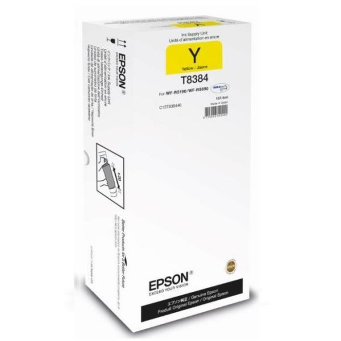 Cartucho de Tinta Compatible Epson C13T838440 Amarillo Negro 1