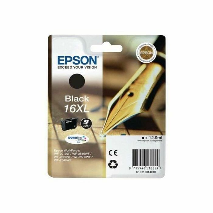 Cartucho EPSON 16XL - Negro - 12.9ml - 500 páginas