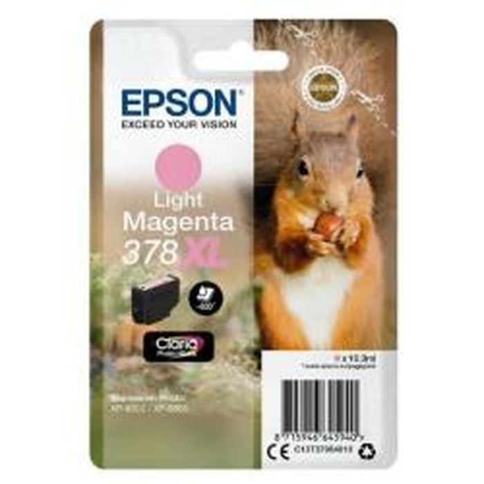 Epson Tinta Magenta Claro Xp-8500, 8505, 15000 - Nº 378XL Claria Photo Hd