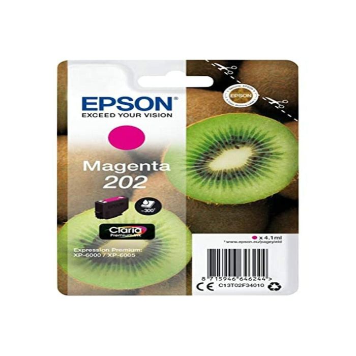 Consumibles Epson Tinta Magenta 202 cLaria Bl