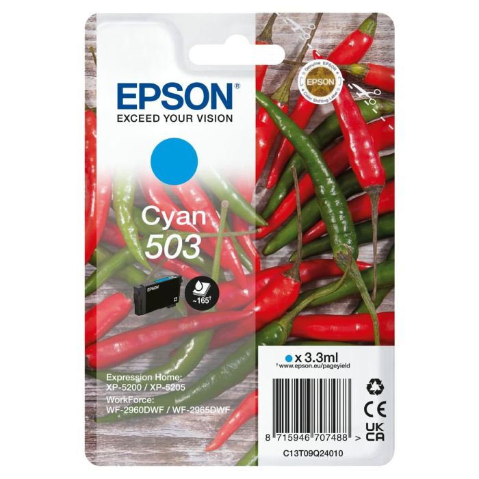 Cartucho de Tinta Original Epson C13T09Q24020 Negro 1