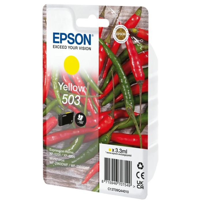 Cartucho de Tinta Original Epson C13T09Q44020 Negro Amarillo 1