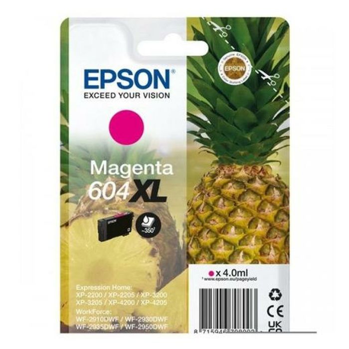 Epson Tinta Magenta Xp-2200, Wf-2910Dwf - 604XL