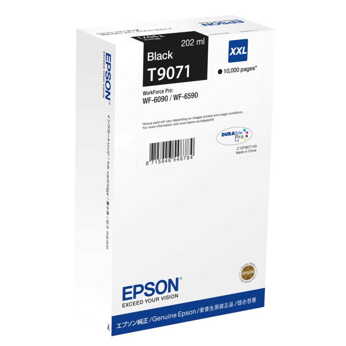 Cartucho de Tinta Original Epson C13T90714N Negro