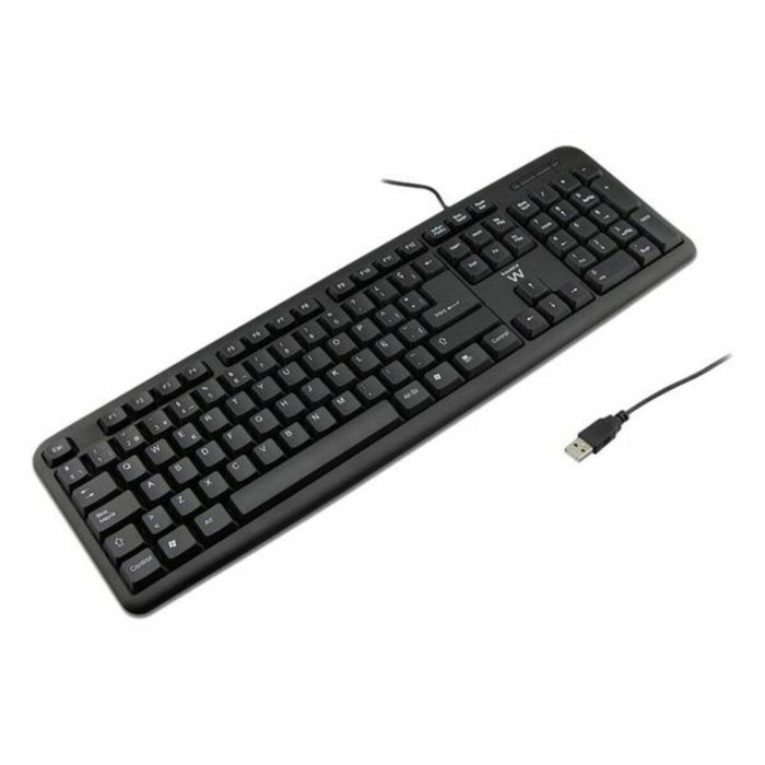 Teclado Ewent EW3109 PS/2 USB Negro 2