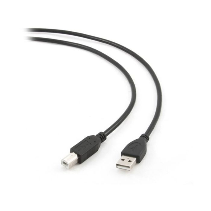 Cable USB 2.0 A a USB B GEMBIRD CCP-USB2-AMBM-6 (1,8) Negro 1