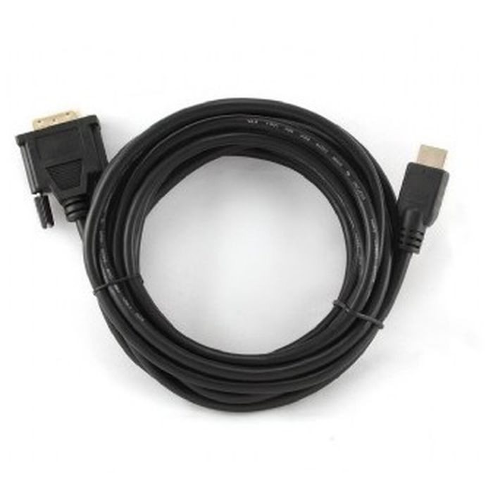 Adaptador HDMI a DVI GEMBIRD 5m, HDMI/DVI, M/M Negro 5 m 6