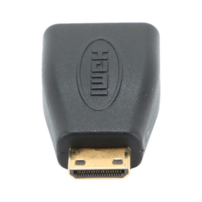 Adaptador Mini HDMI a HDMI GEMBIRD A-HDMI-FC Negro 1