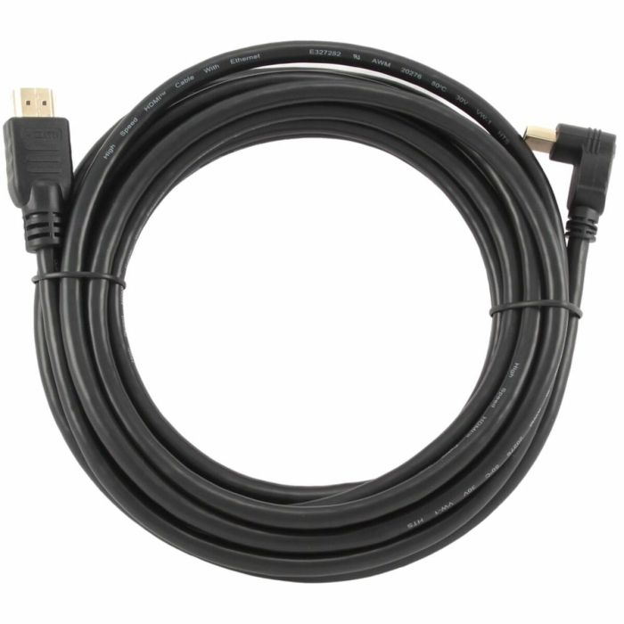 Cable HDMI Alta Velocidad GEMBIRD CC-HDMI490-15 90º 1,8 m Negro 4,5 m 1