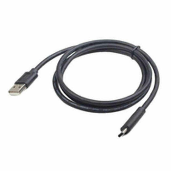 Cable USB A 2.0 a USB C GEMBIRD 480 Mb/s Negro 1,8 m