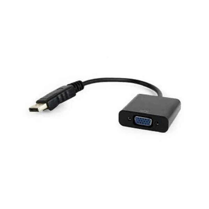 Adaptador DisplayPort a VGA GEMBIRD A-DPM-VGAF-02 Negro