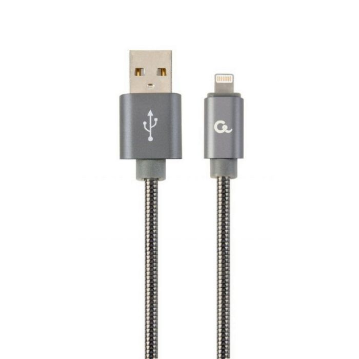 Cable Lightning Cablexpert CC-USB2S-AMLM-1M-BG