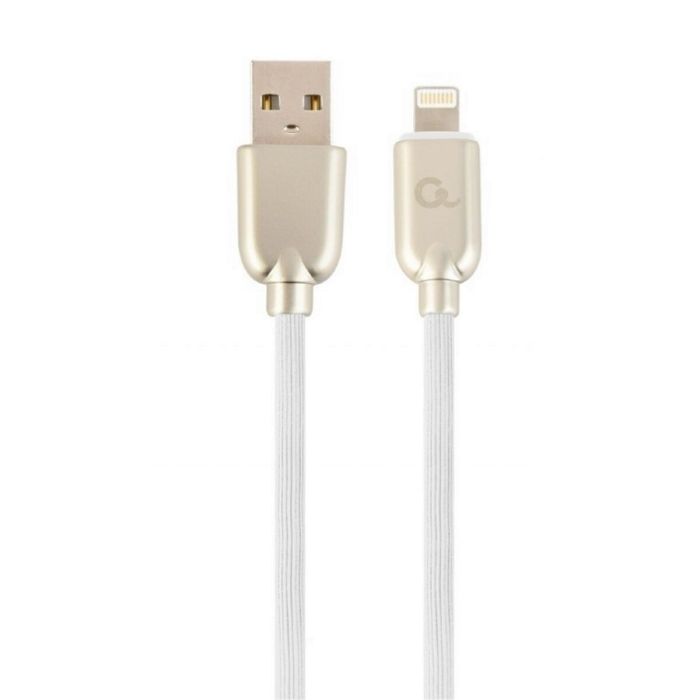 Cable Lightning Cablexpert CC-USB2R-AMLM-1M-W