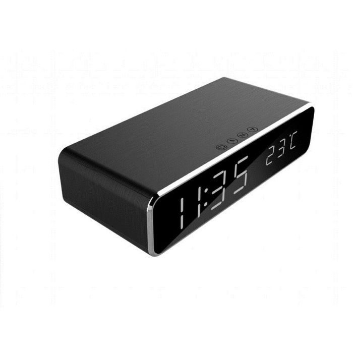 Reloj-Despertador GEMBIRD DAC-WPC-01 Negro Sí 2