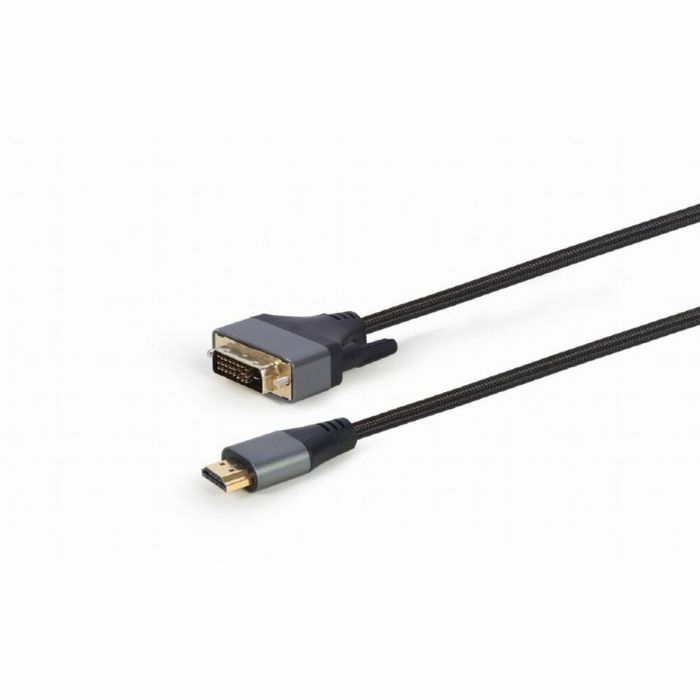 Cable HDMI a DVI GEMBIRD CC-HDMI-DVI-4K-6 (1,8 m) 4K Ultra HD 1