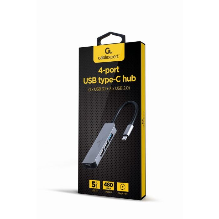 Hub USB GEMBIRD UHB-CM-U3P1U2P3-01 1