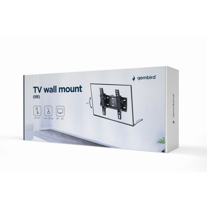 Soporte de Pared GEMBIRD WM-42T-02 23" 42" 30 Kg 2 Soporte de Pared GEMBIRD WM-42T-02 23" 42" 30 Kg 2
