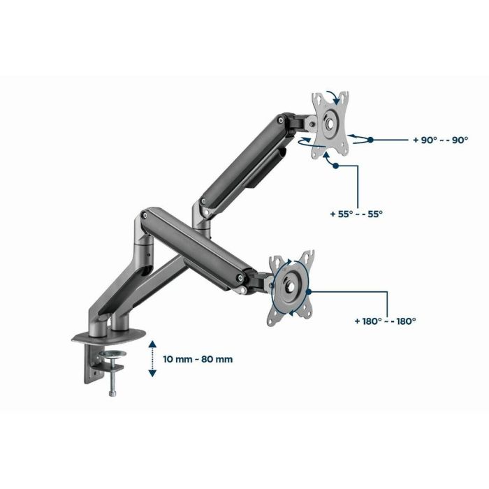 Soporte de Mesa para Pantalla GEMBIRD 8 Soporte de Mesa para Pantalla GEMBIRD 8