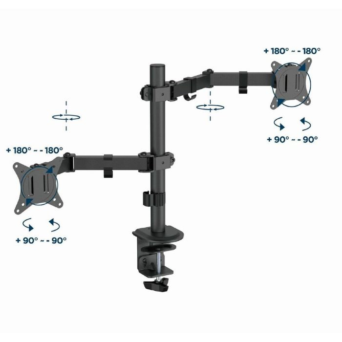 Soporte de Mesa para Pantalla GEMBIRD MA-D2-03 17" 32" 4