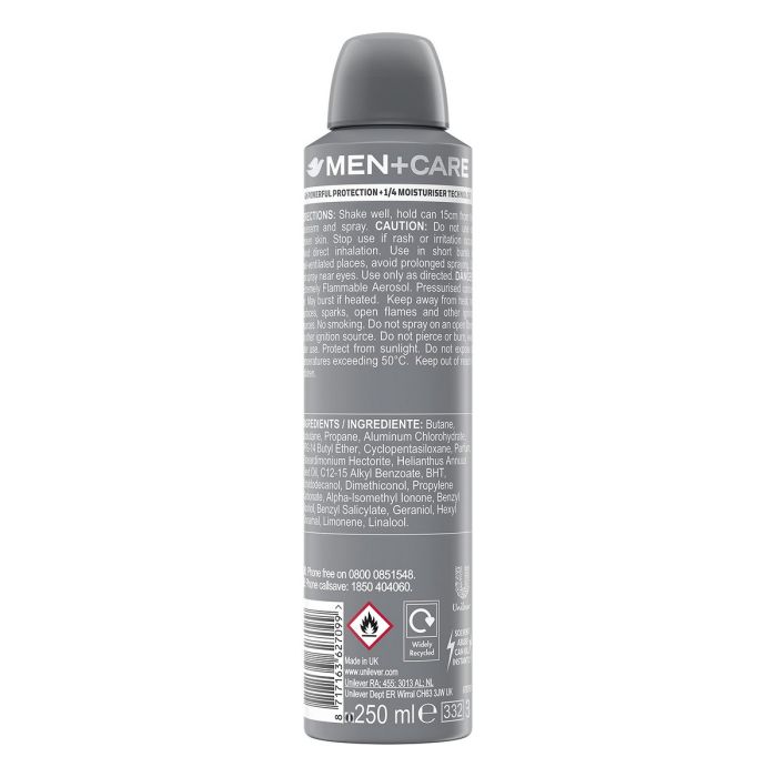 Desodorante en Spray Dove Mens Sport Active + Fresh (250 ml) 1