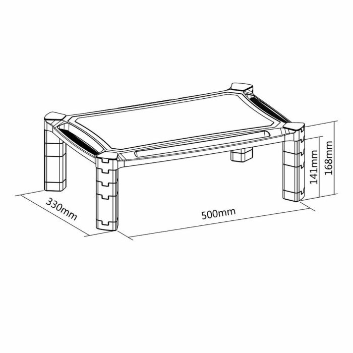 Soporte de Mesa para Pantalla Neomounts NSMONITOR20 Negro 10 kg 1