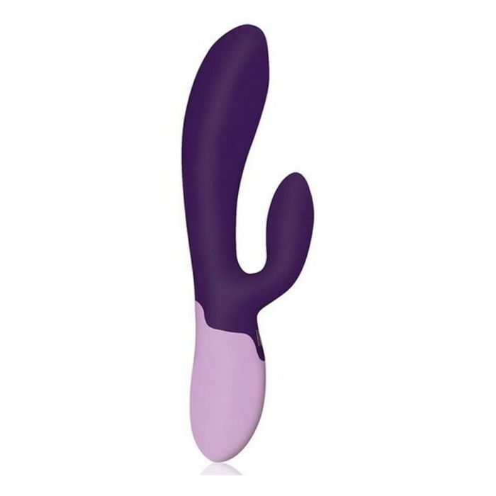Vibrador Doble Estimulación Rianne S Essentials Xena Rabbit Púrpura Lila 1