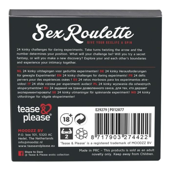 Juego Erótico Sex Roulette Tease & Please 11