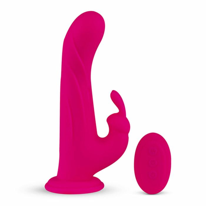 Vibrador conejito Whirl-Pulse & Remote Control FeelzToys Fucsia