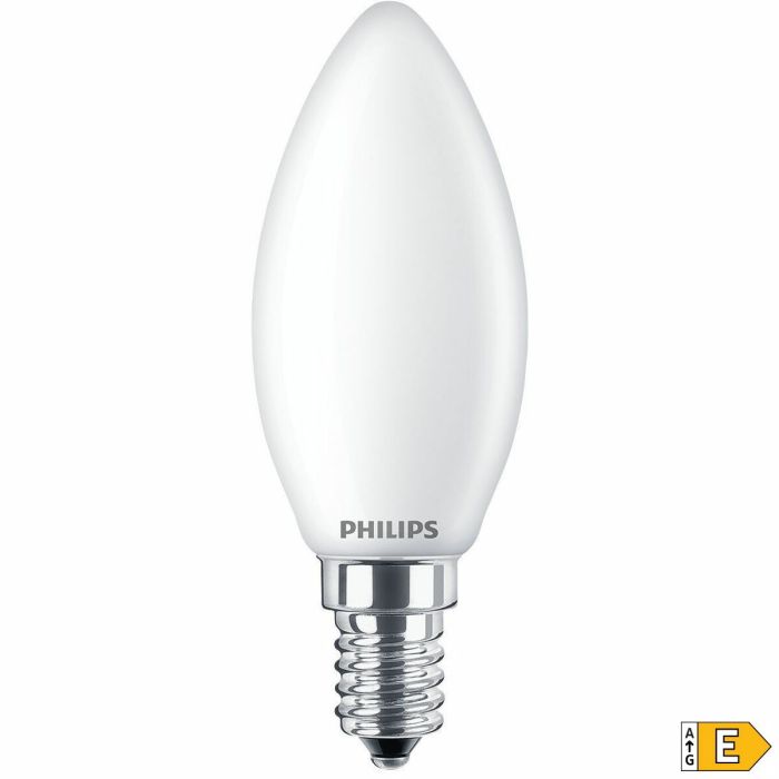 Bombilla LED Philips Vela E 6,5 W 60 W E14 806 lm 3,5 x 9,7 cm (2700 K) 4