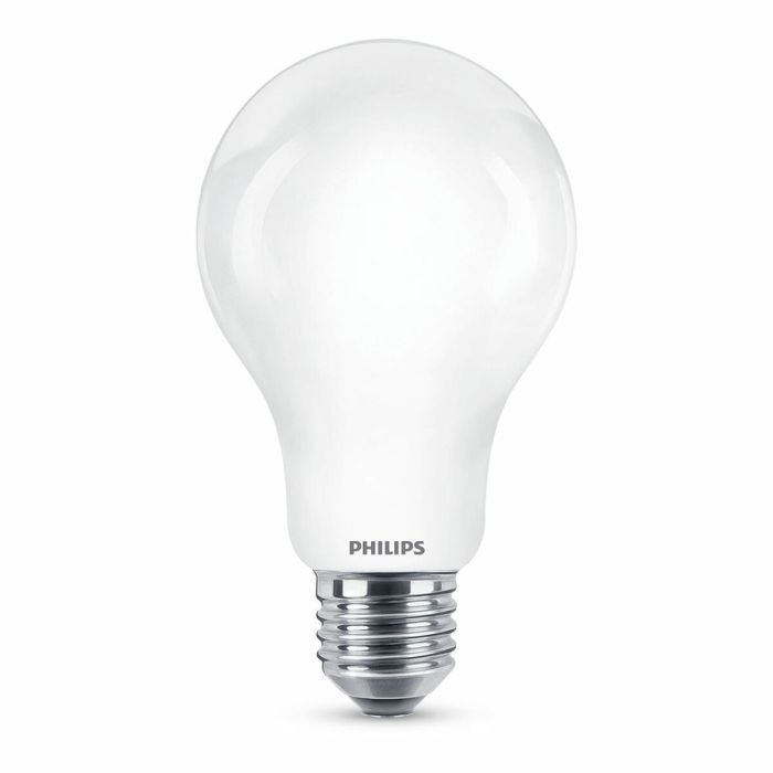 Bombilla standard led e27 17,5w 2452lm 6500k luz fria ø7,5x12,1cm. philips