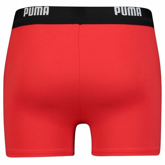 Bañador Hombre Puma Logo Swim Trunk Boxer Rojo 1