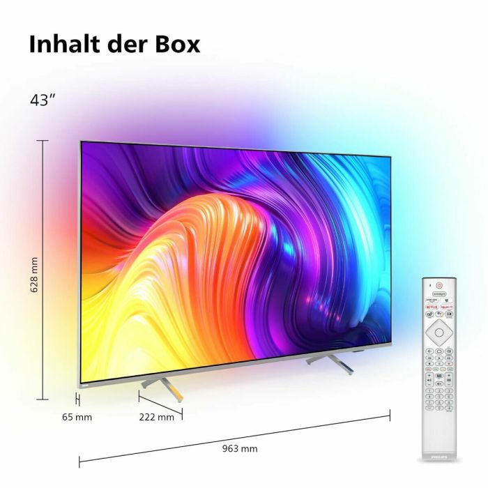 Smart TV Philips 43PUS8507 WI-FI 43" 4K Ultra HD LED 2 Smart TV Philips 43PUS8507 WI-FI 43" 4K Ultra HD LED 2