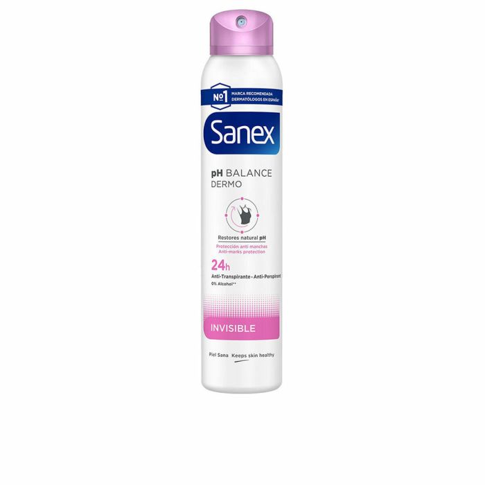 Desodorante en Spray Sanex Dermo Invisible 200 ml