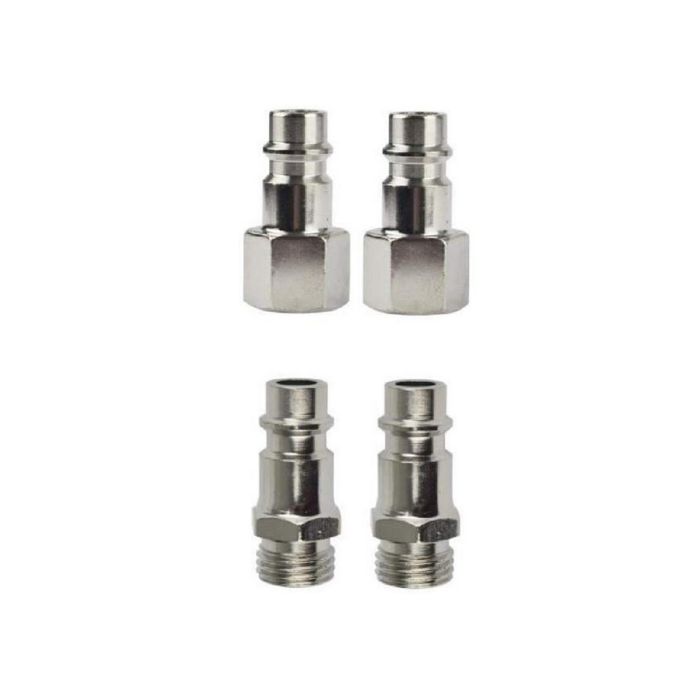 Set Tuercas 1/4" Aire Comprimido 5 Unidades