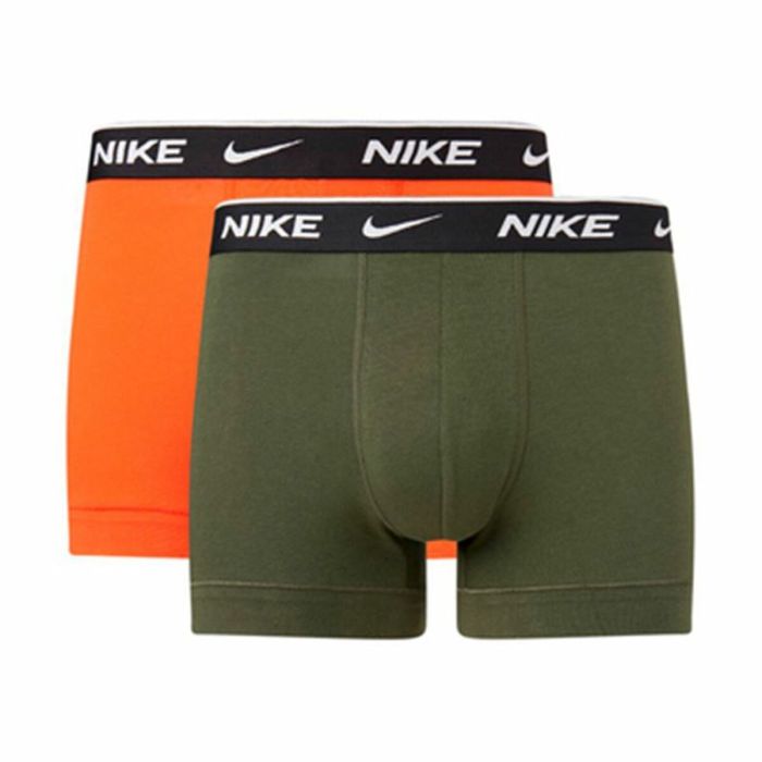 Pack de Calzoncillos Nike Trunk Naranja Verde 2 Piezas