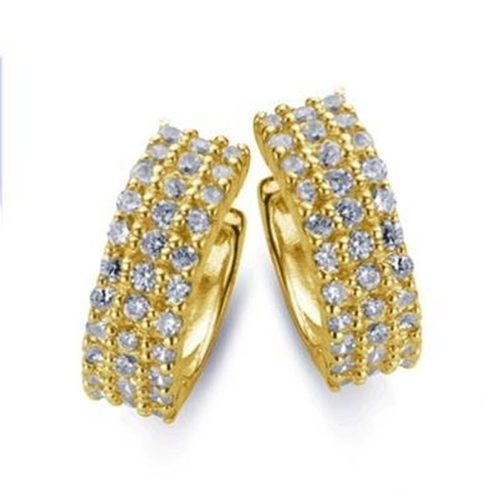 Pendientes New Bling 9NB-0104 Piedra