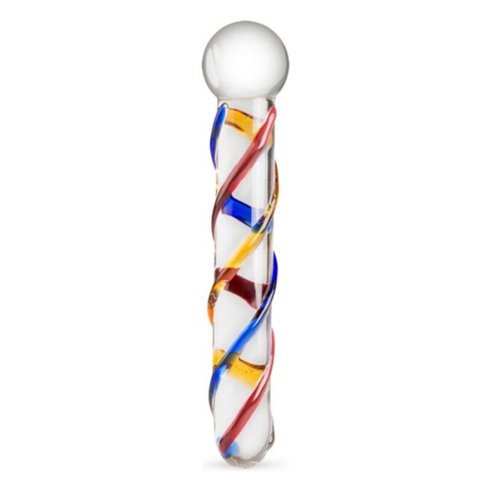 Dildo Vidrio Transparente (18 cm) Dildo Vidrio Transparente (18 cm)