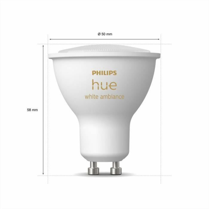 Bombilla LED Philips 8719514339903 Blanco G GU10 350 lm (2200K) (6500 K) 5