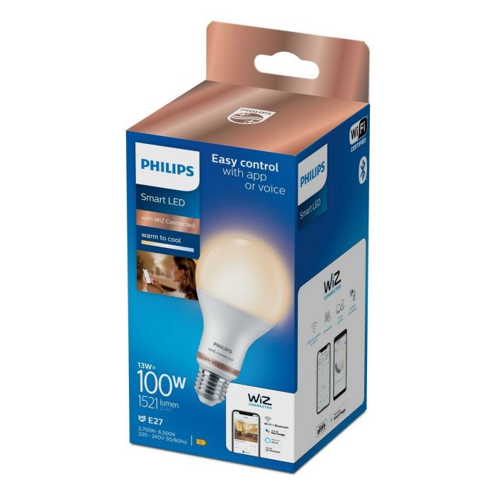 Bombilla LED Philips Wiz A67 smart E27 13 W 1521 Lm (6500 K)