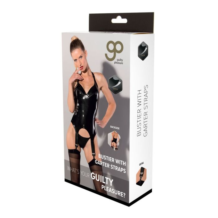 Conjunto de Lencería Guilty Pleasure Negro (XL) 1